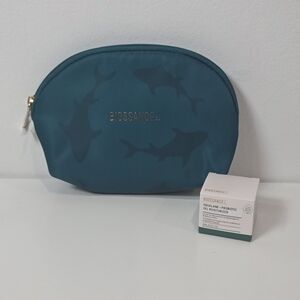 Biossance Squalane Moisturizer 15ml Travel Size with Teal Pouch NEW!!